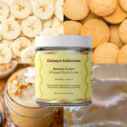 Banana Cream Whipped Body Butter
