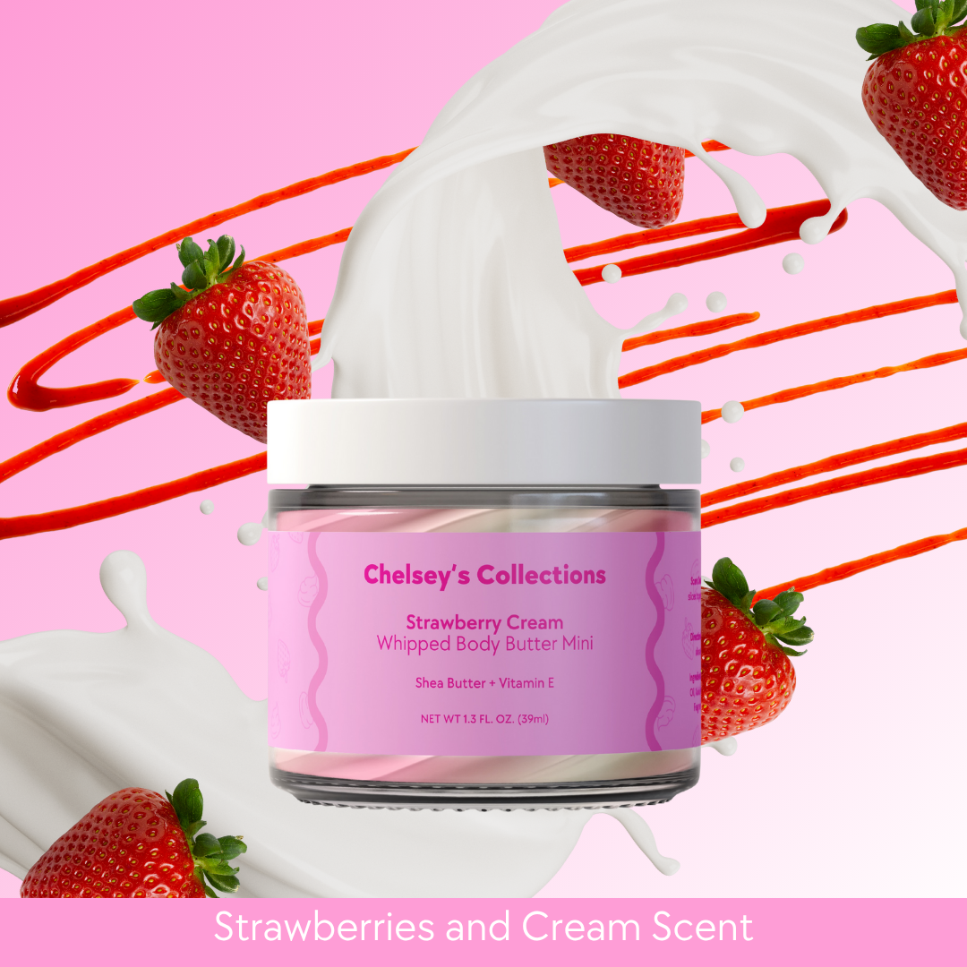 Strawberry Cream Whipped Body Butter